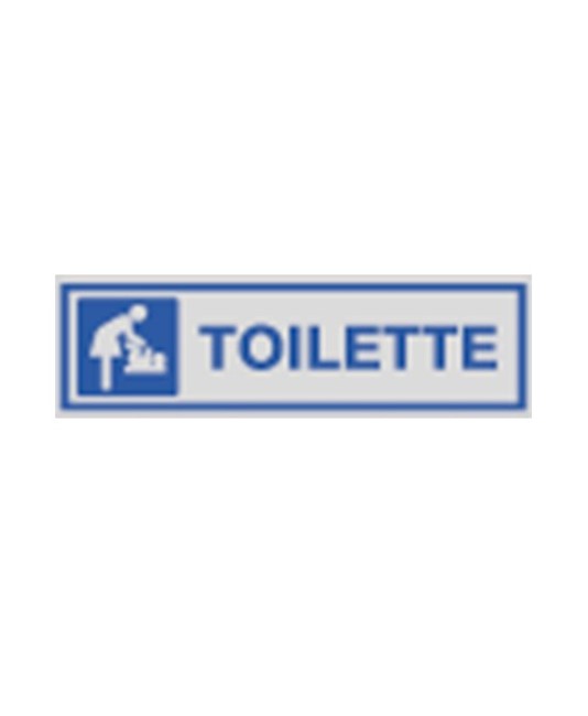 Pellicola adesiva per interni 'toilette' con simbolo donna e bambino