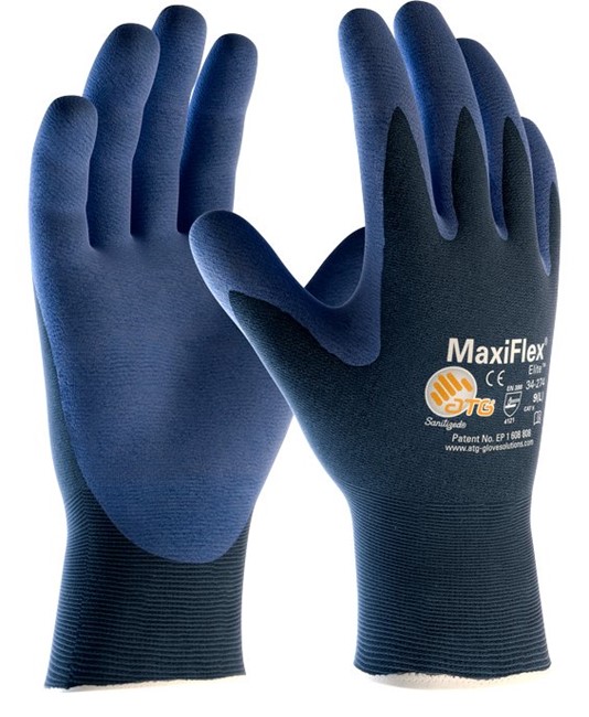 guanti da lavoro con palmo rivestito ATG MaxiFlex Elite