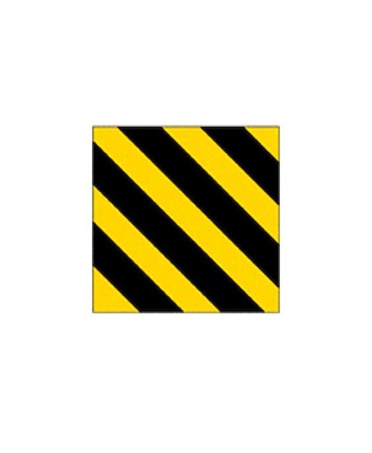 Adesivi strisce giallo nere per segnaletica