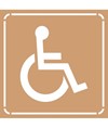 Dima in cartone rinforzato  Posto disabili