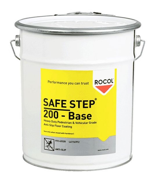 Vernice antiscivolo grigia bicomponente ad alta resistenza  Safe-step 200