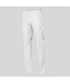Pantaloni sanitari in twill bianco con tasca in gomma piena Garys Redline